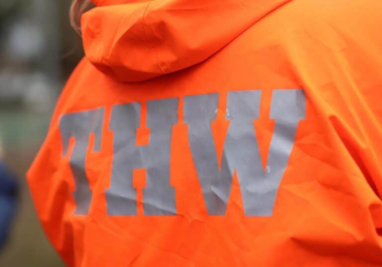 THW-Mitarbeiter (Archiv)