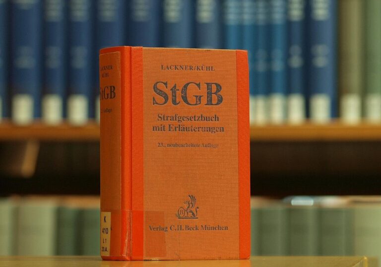 Das Strafgesetzbuch