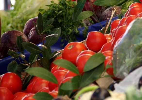 Tomaten an