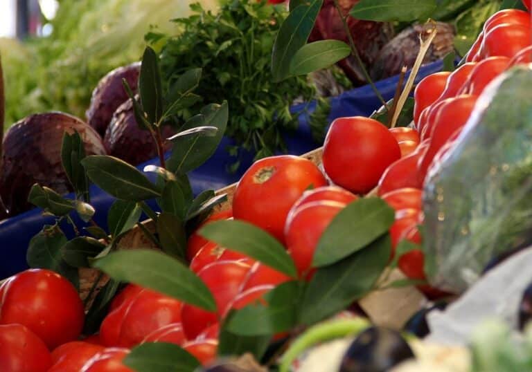 Tomaten an