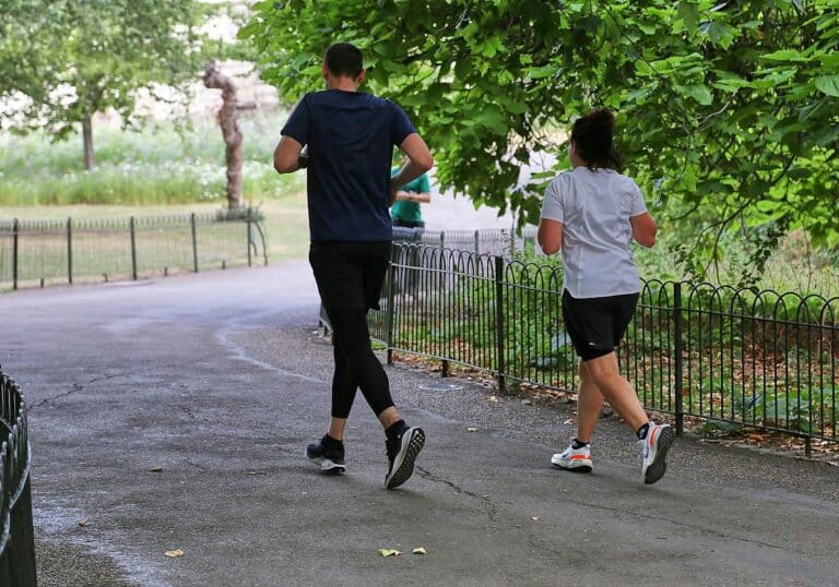 Jogger in