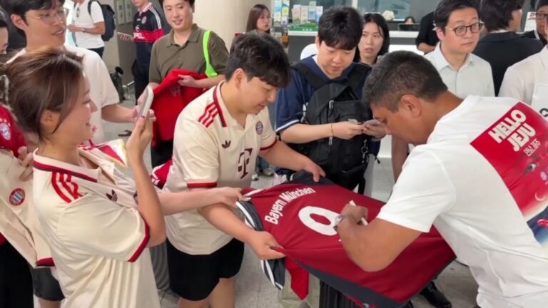 FC Bayern begeistert Fans in Südkorea