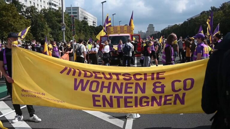 Berliner Linke macht Enteignungen zur Koalitionsbedingung