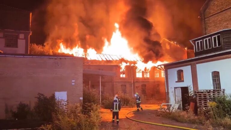Großbrand in Hann. Münden: 43 Menschen evakuiert