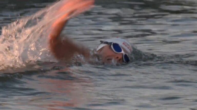 Extremschwimmerin Pohl startet 200-Kilometer-Fluss-Challenge