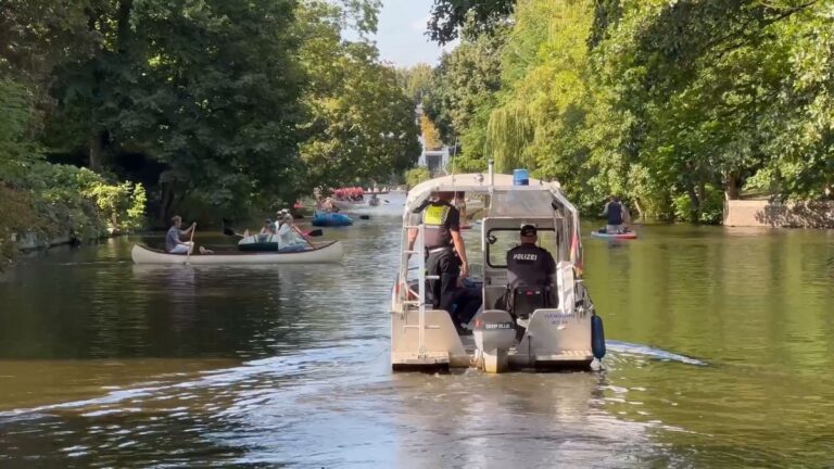 Alkohol auf der Alster: Kontrollen der Wasserschutzpolizei