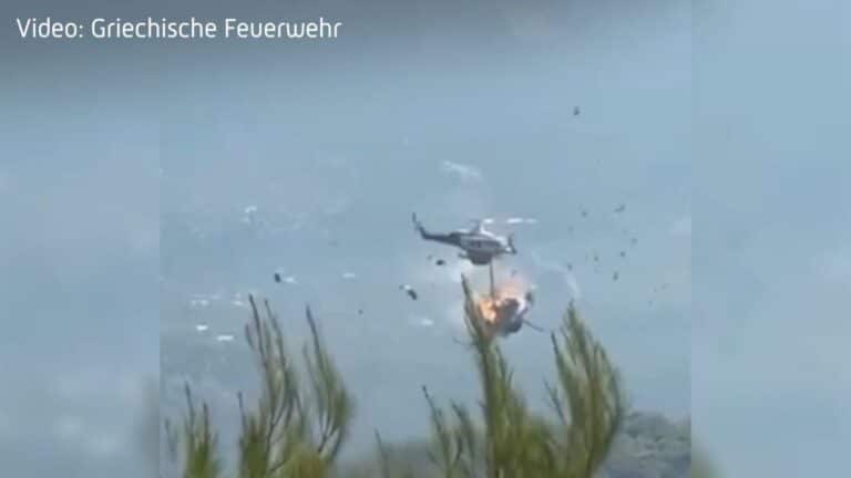 Zwei Tote bei Hubschrauber-Crash in Griechenland