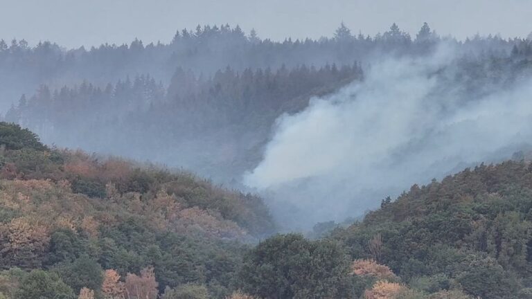 Feuer unter Kontrolle – Evakuierung von Gey bleibt vorerst bestehen