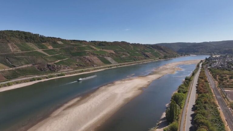 Niedrigwasser treibt Baukosten und Lieferengpässe hoch