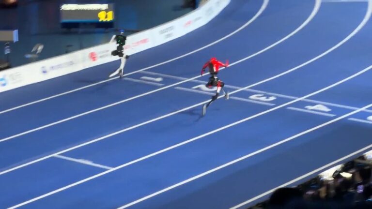 Chinesischer Roboter sprintet 100 Meter schneller als Usain Bolt