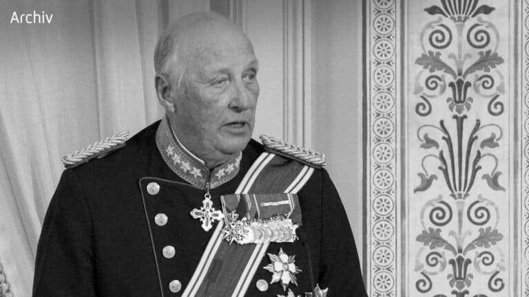 Norwegens König Harald V. ist tot