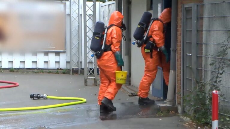 Chlorgasaustritt im Schriesheimer Waldschwimmbad löst Großeinsatz aus