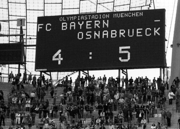 1978 besiegte der VfL Osnabrück den FC Bayern München im DFB-Pokal.