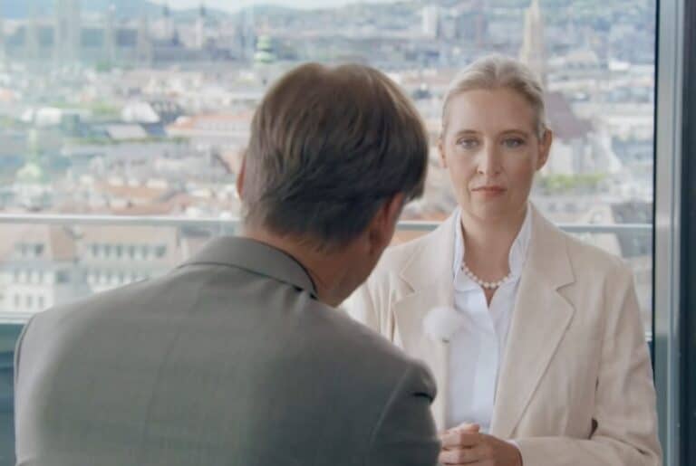 Alice Weidel im ZDF Sommerinterview