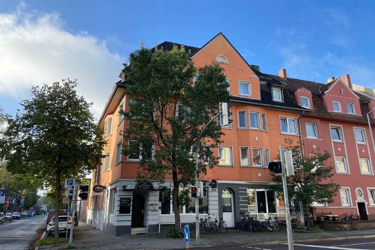 Das Wohnhaus von Peter van Pels in der Martinistraße in Osnabrück. / Foto: Dominik Lapp