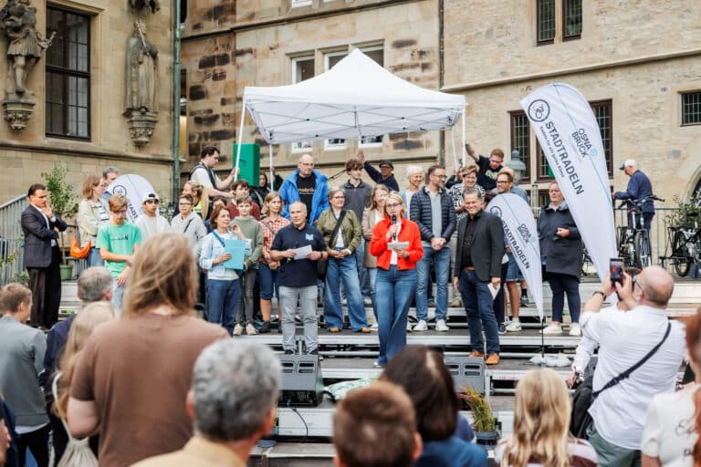 Neuer Kilometerrekord beim Stadtradeln. / Foto: Kai Ostermann in Osnabrück (Gesamtstadt)