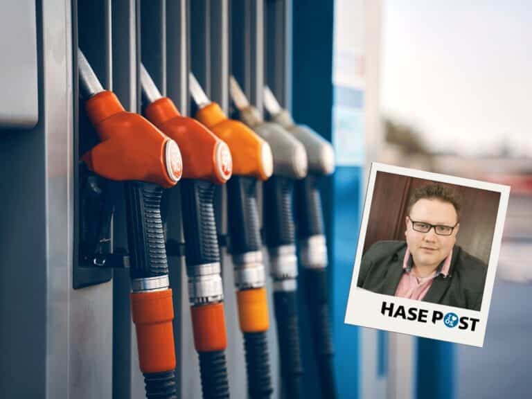 Kommentar zu Spritpreisen. / Foto: Konstantin Savusia, Canva in Osnabrück (Gesamtstadt)