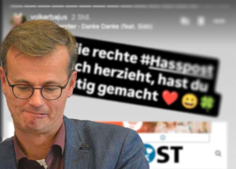 Volker Bajus und die Hasepost in Osnabrück (Gesamtstadt)