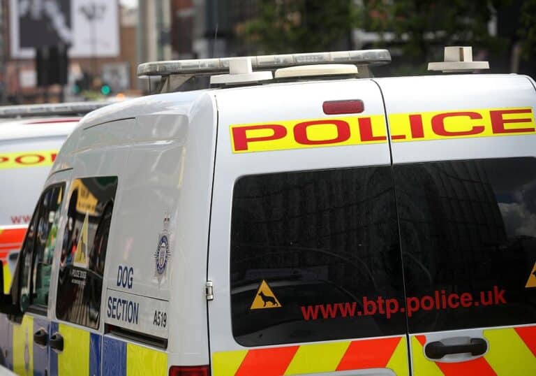 Britische Polizei