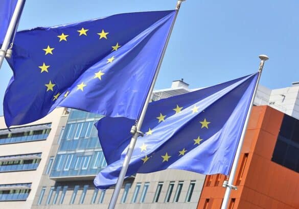 EU-Fahnen (Archiv)