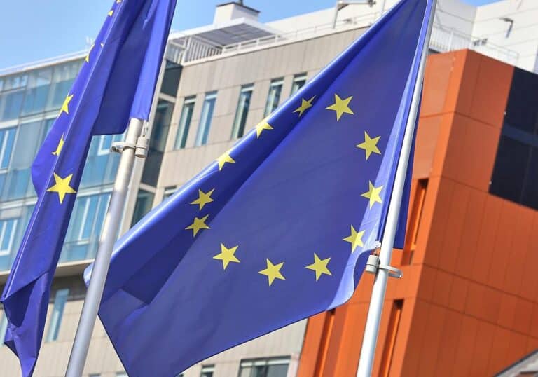 EU-Fahnen (Archiv)