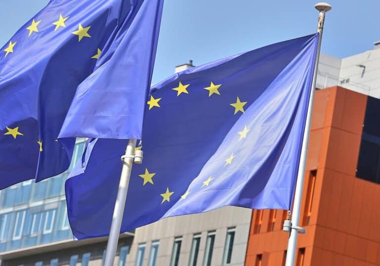 EU-Fahnen (Archiv)