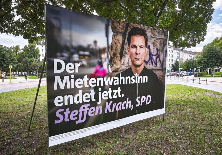 Wahlplakate mit
