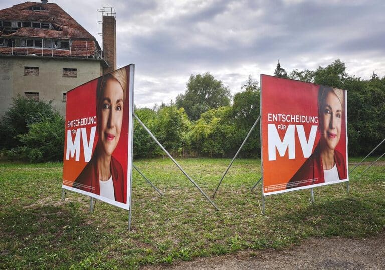 Wahlplakate für