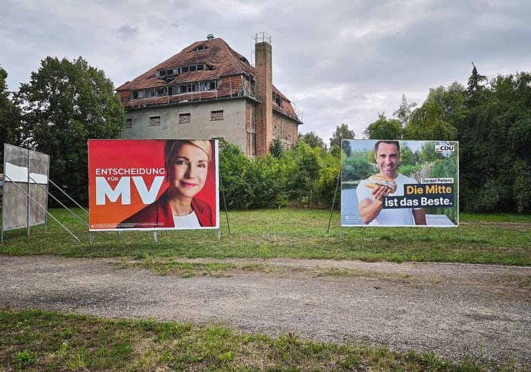 Wahlplakate für