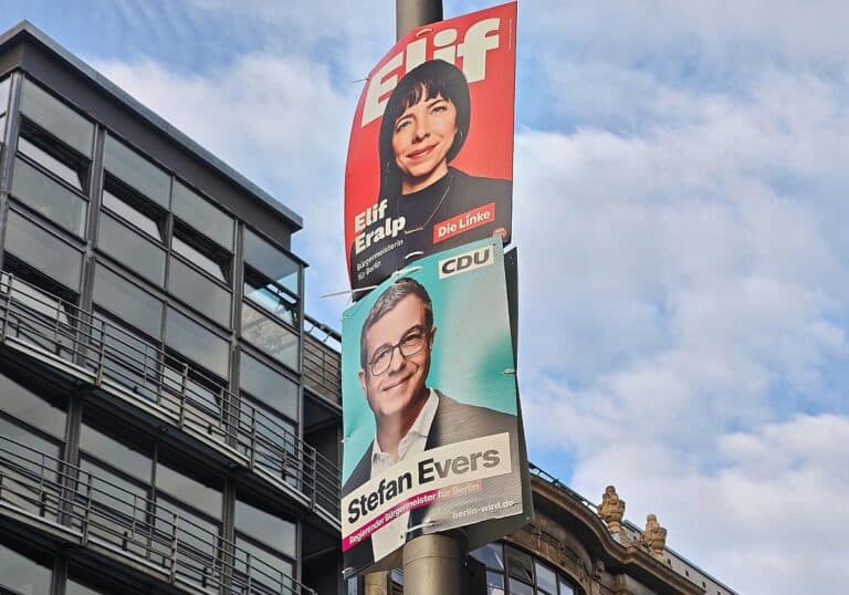 Wahlplakate für