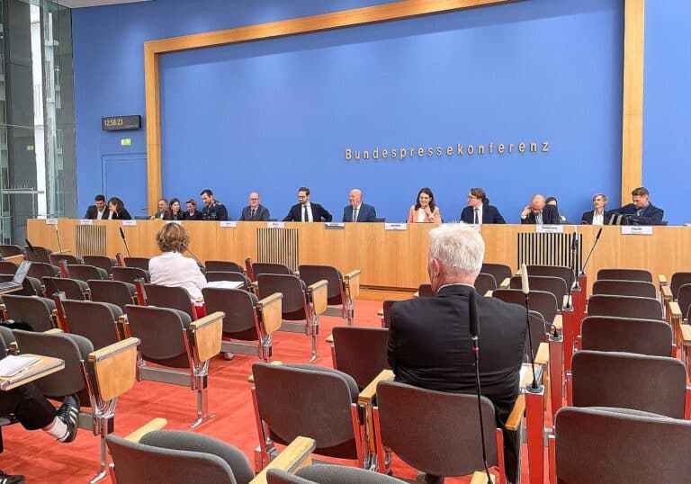 Regierungspressekonferenz am