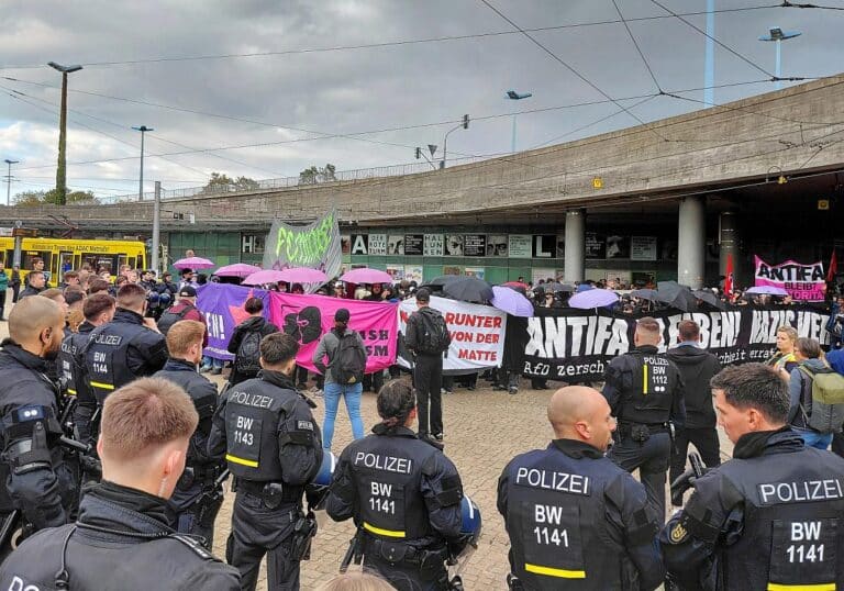 Antifa-Demo in