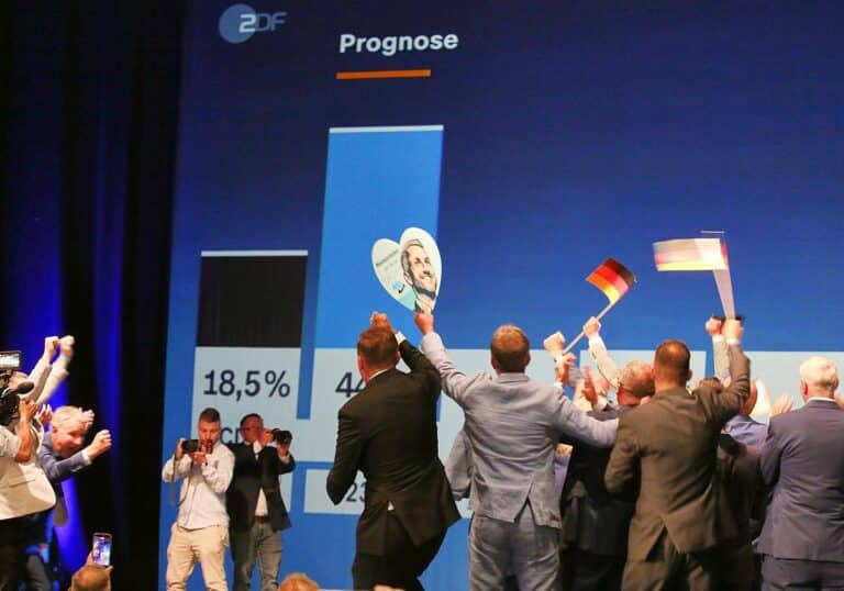 AfD-Wahlparty am