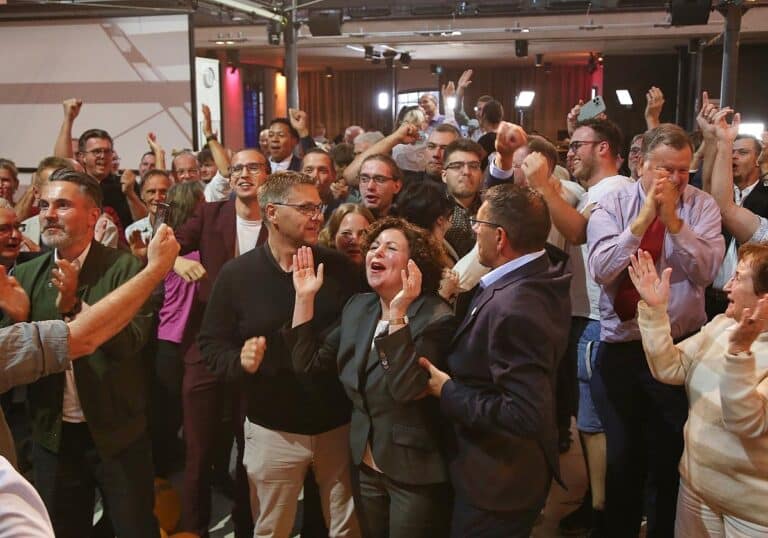 BSW-Wahlparty am