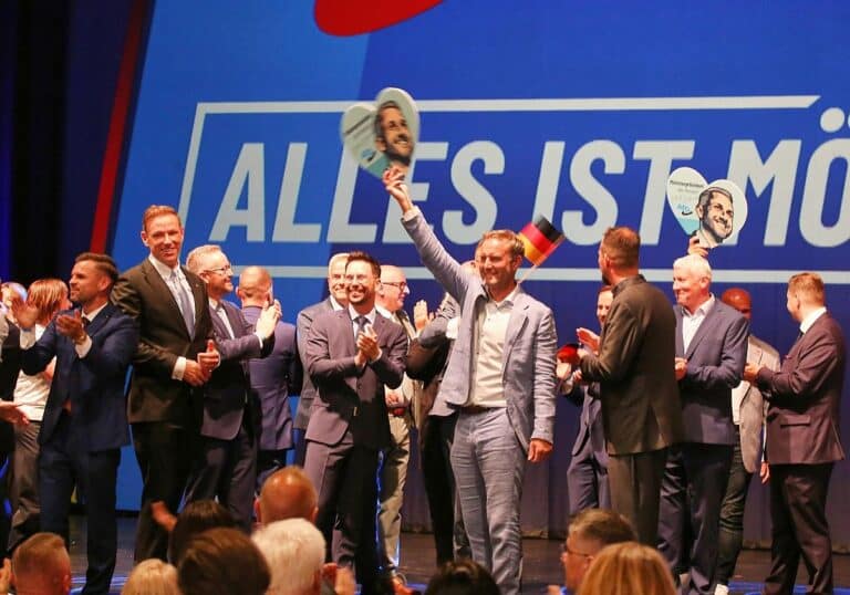 AfD-Wahlparty am