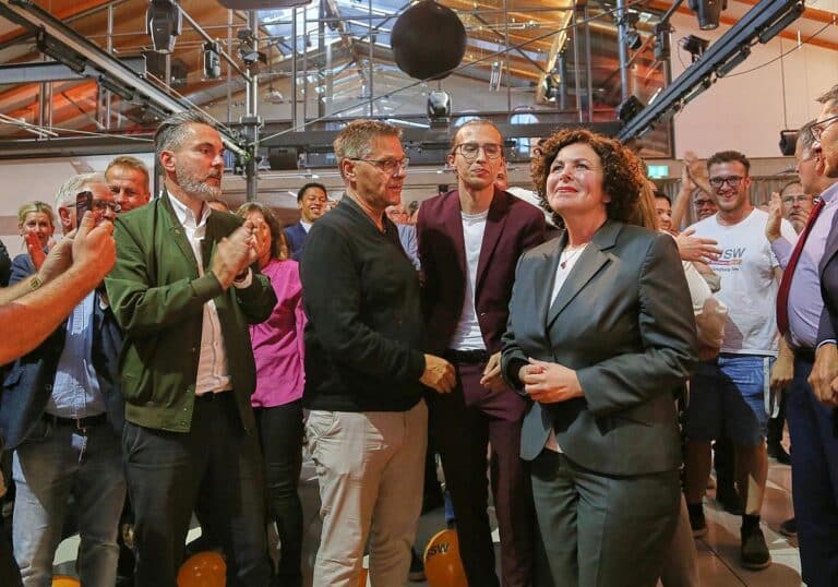 BSW-Wahlparty am