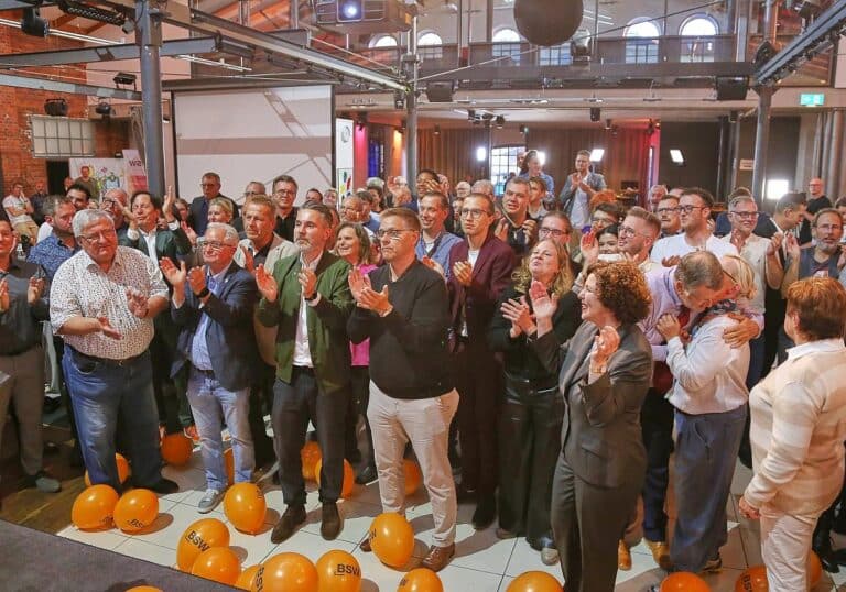 BSW-Wahlparty am