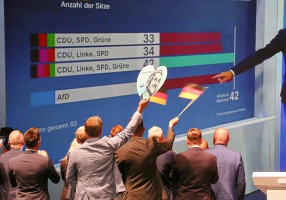 AfD-Wahlparty am