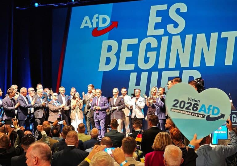 AfD-Wahlparty am