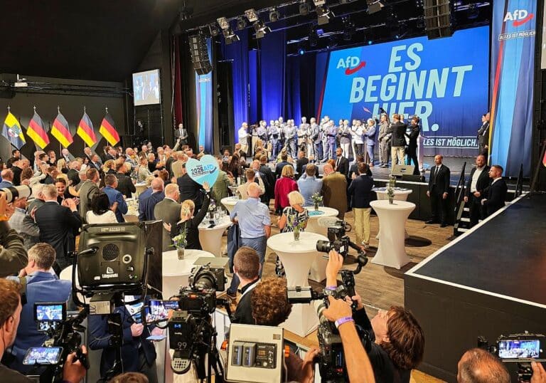 AfD-Wahlparty am
