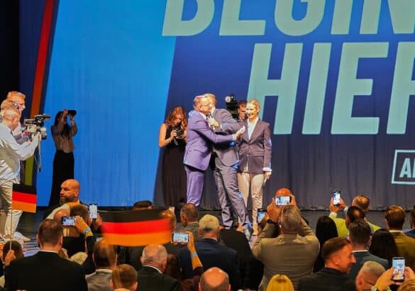 AfD-Wahlparty am