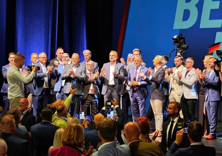 AfD-Wahlparty am