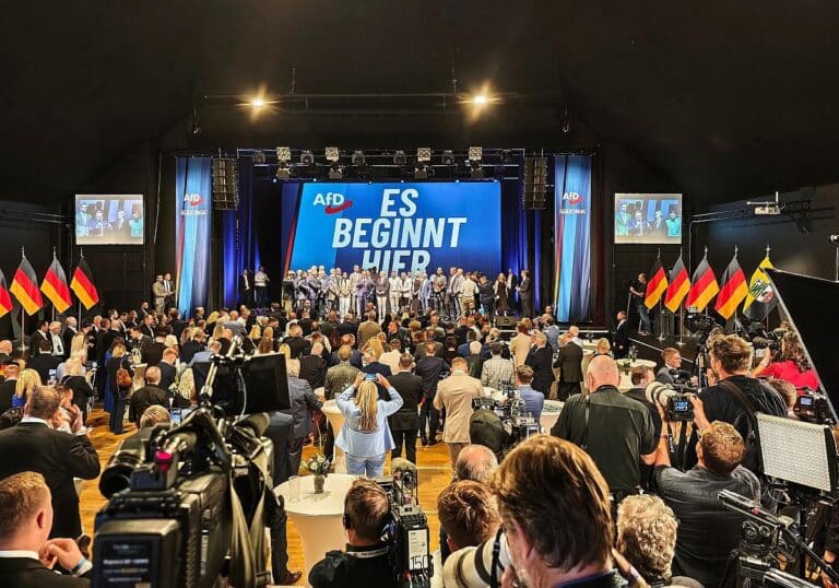 AfD-Wahlparty am