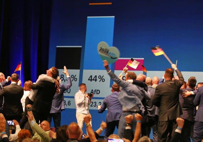AfD-Wahlparty am