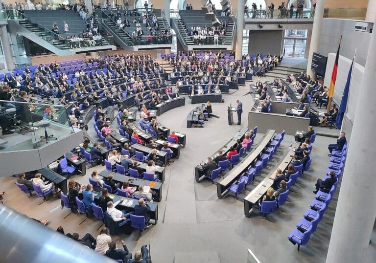 Bundestagssitzung am