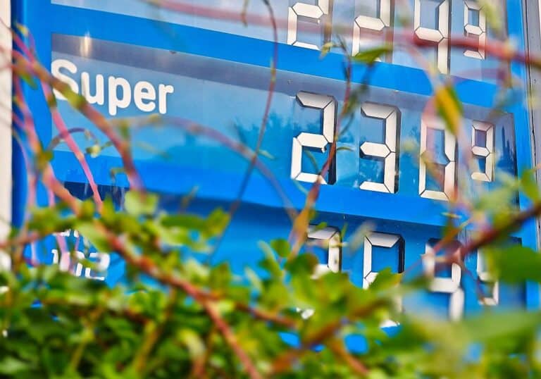Tankstelle am