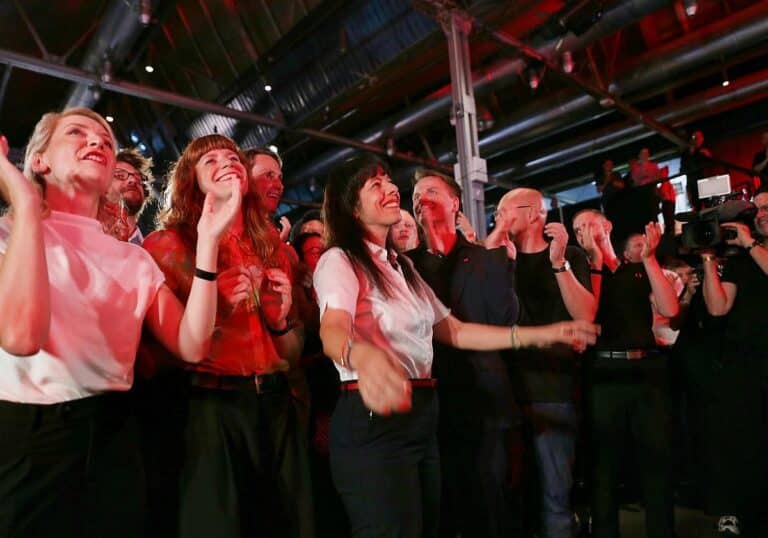 Linken-Wahlparty (Archiv)