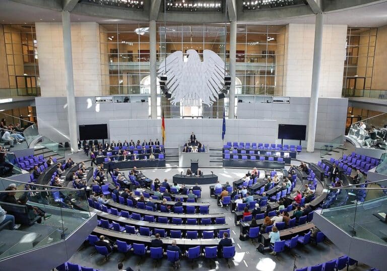 Bundestagssitzung am