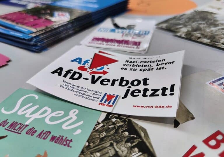 Werbematerial für