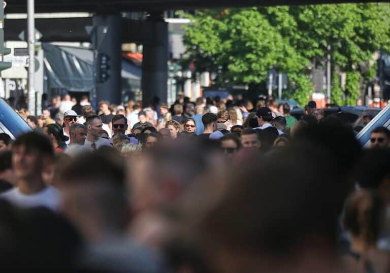 Menschen auf